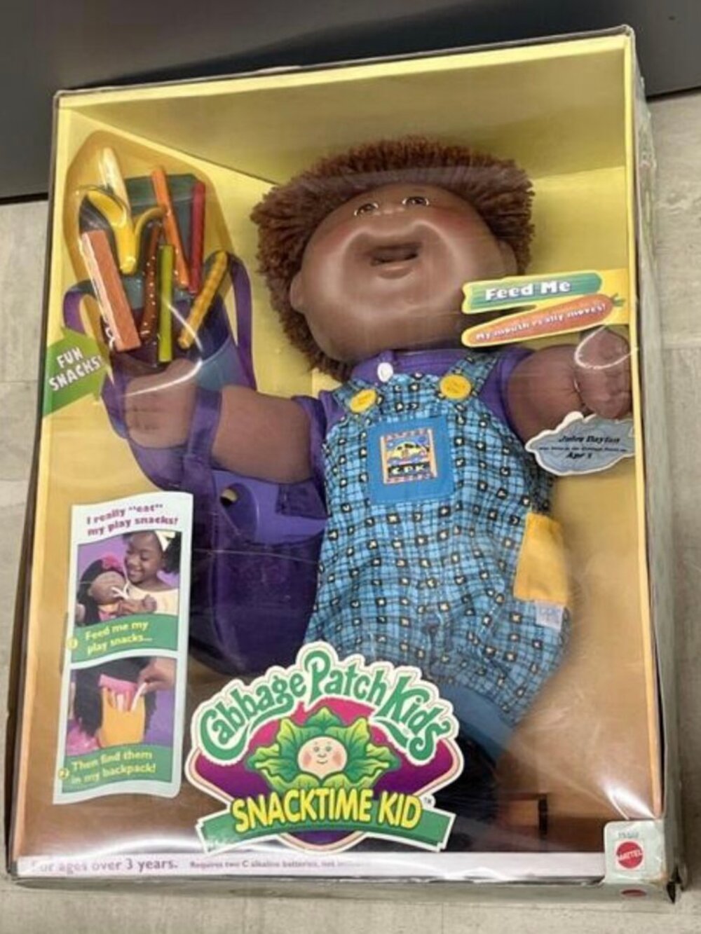 Cabbage Patch Kids Snacktime Kid Recalled